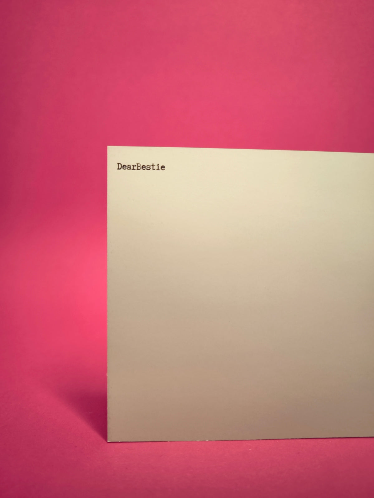 Lieb dich sehr Postkarte