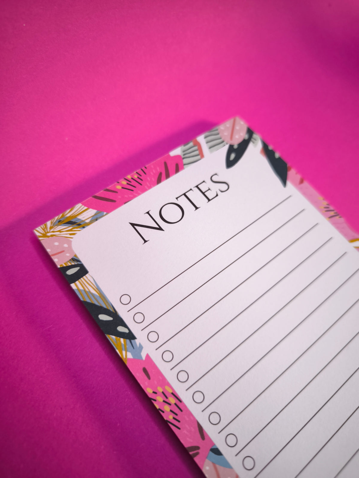Notizblock Wild Flower von Lilly Braun