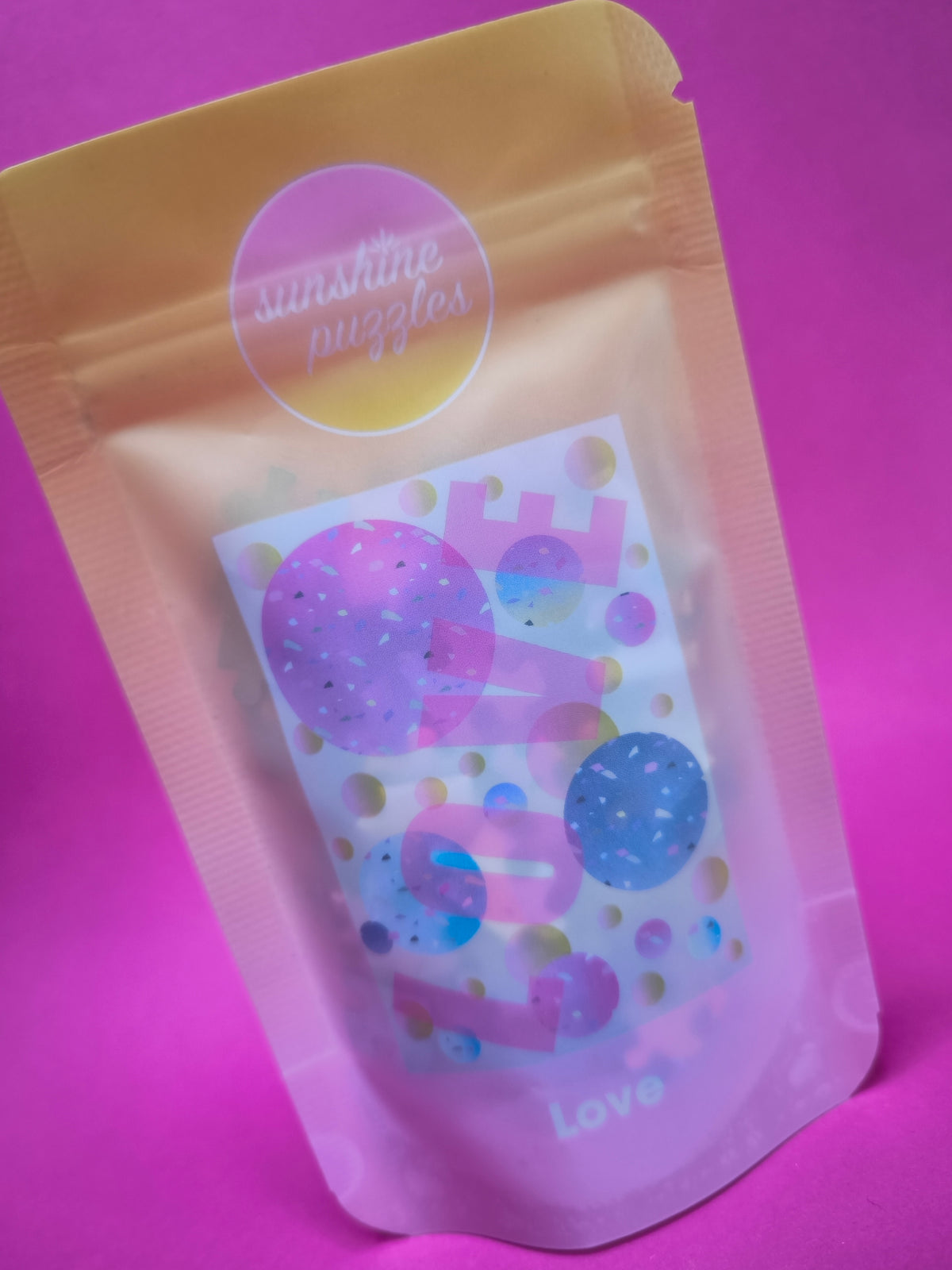 LOVE Minipuzzle von Sunshinepuzzles