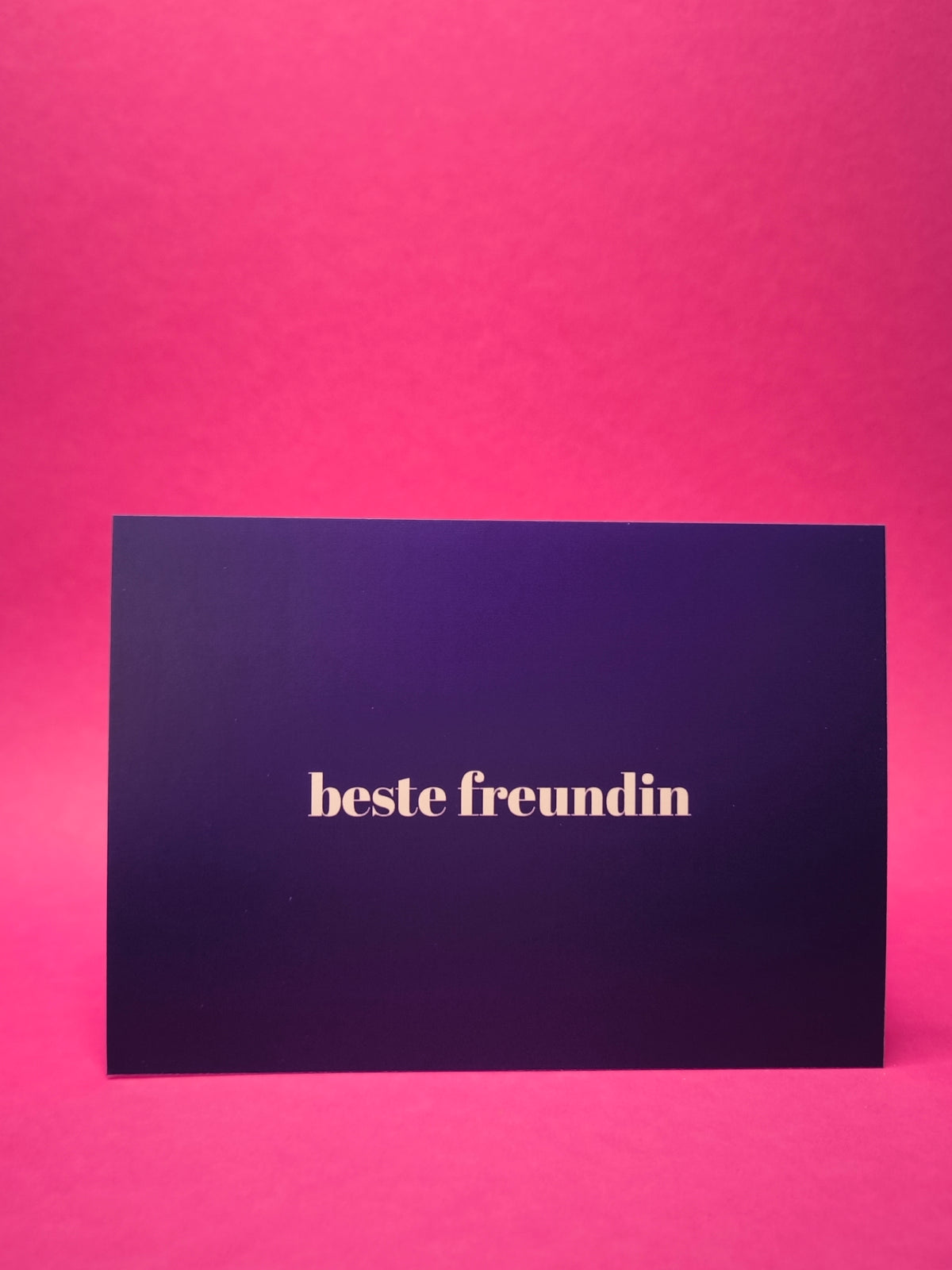 Beste Freundin Postkarte | Freundschaftskarte | BFF Grußkarte | Friendship Card | Geschenk für beste Freundin | Kleine Aufmerksamkeit