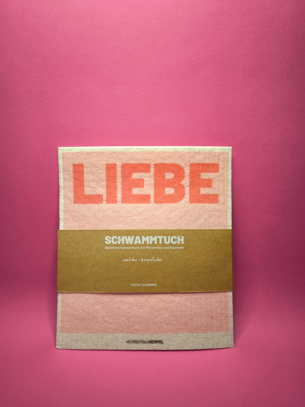 Schwammtuch LIEBE| HERR&FRAUHEMPEL