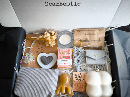 BestieCare Box | Selfcare Geschenkbox für beste Freundin | Geschenk für Frauen | Care Package | Birthday Gift Bestie