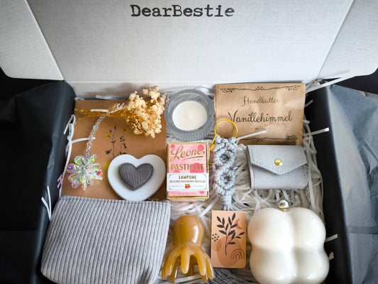 BestieCare Box | Selfcare Geschenkbox für beste Freundin | Geschenk für Frauen | Care Package | Birthday Gift Bestie