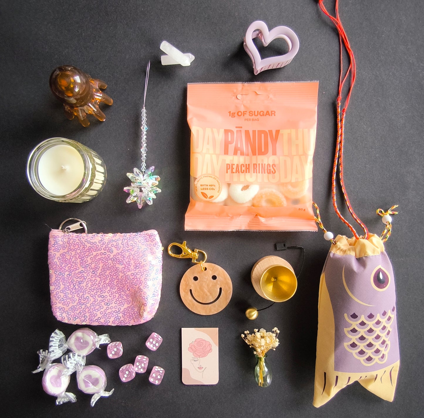 BestieBliss Geschenkbox für beste Freundin | Bestie Box mit Süßigkeiten & Selfcare | Cute Geschenkidee Freundin | Rosa Lila Aesthetic Box | Wellness Geschenk | Birthday Gift