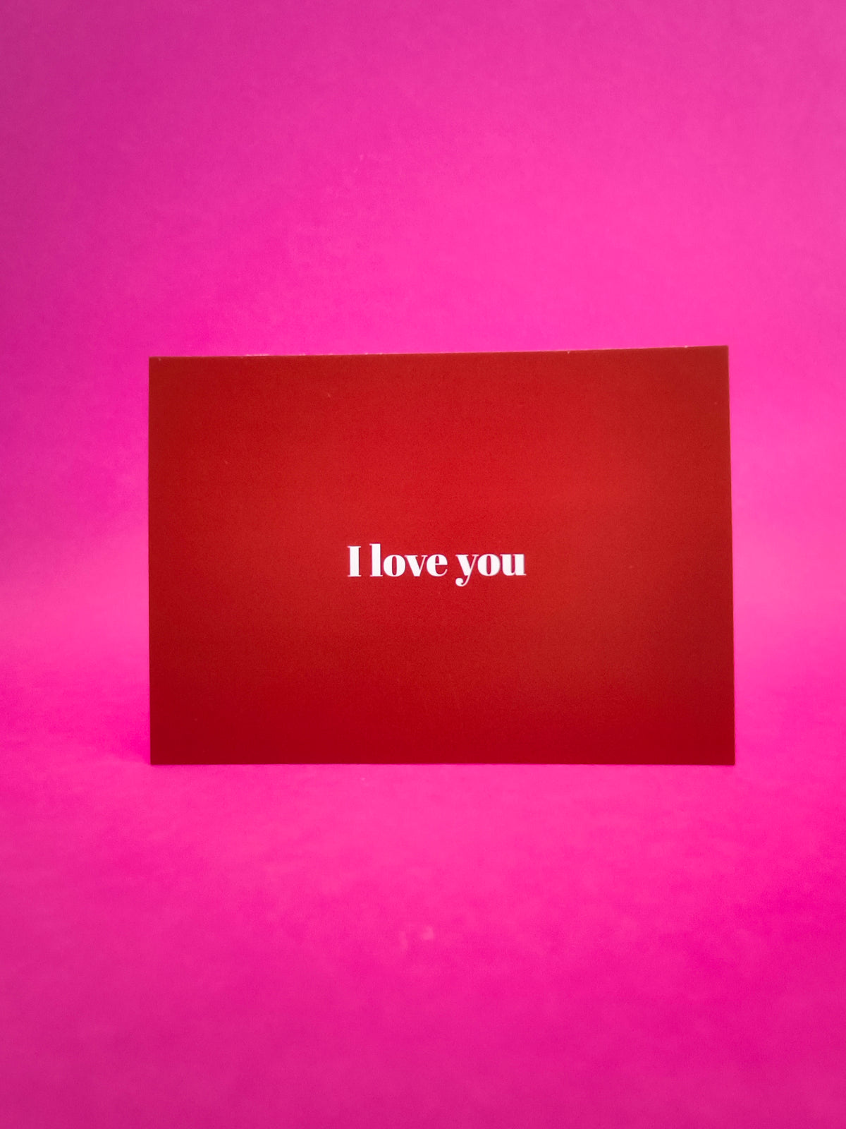 I Love You Postkarte | Liebeskarte | Grußkarte für Lieblingsmensch | Kleine Aufmerksamkeit | Love Card