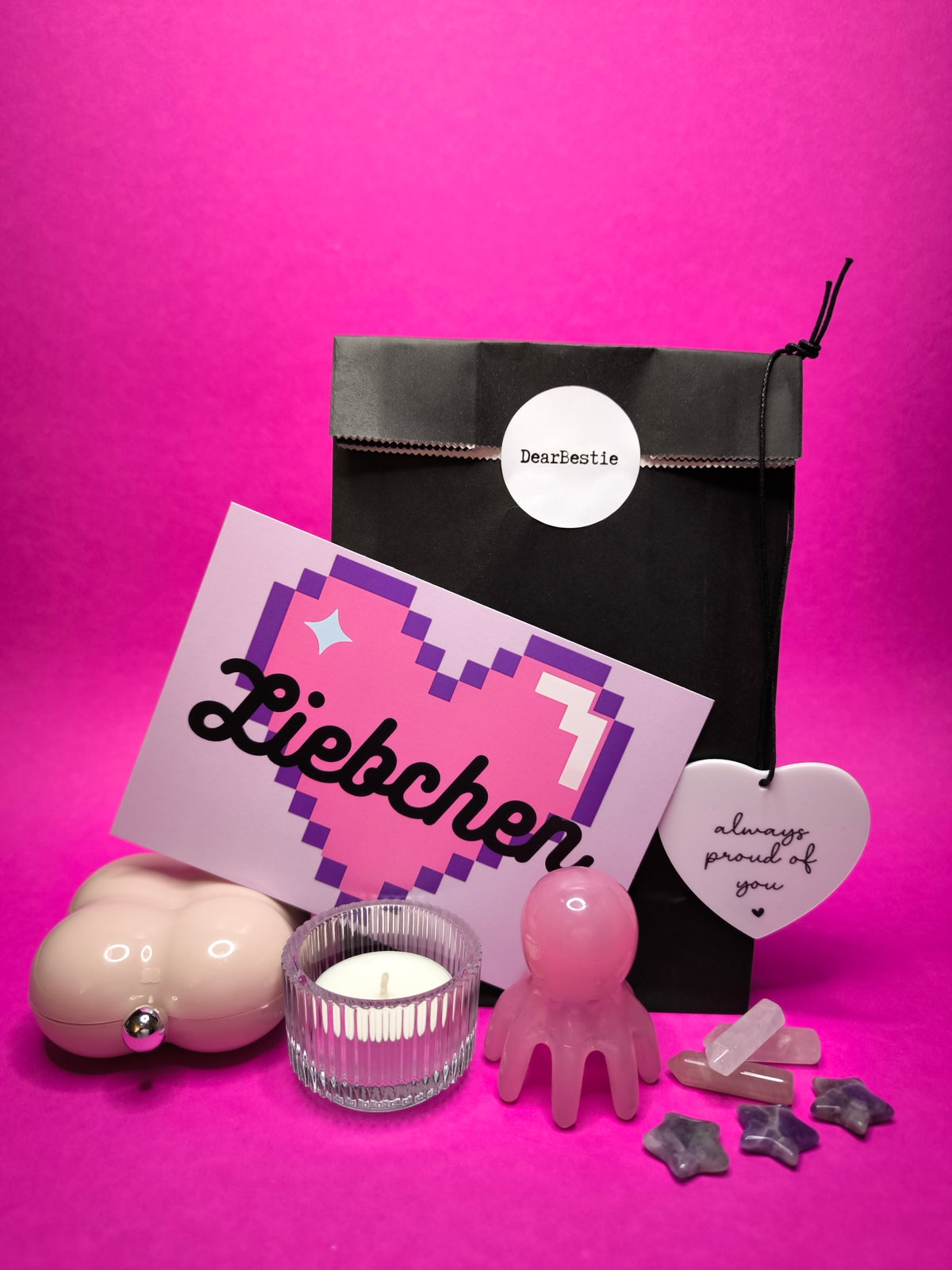 BestieBag mit Karte und 5 Geschenken