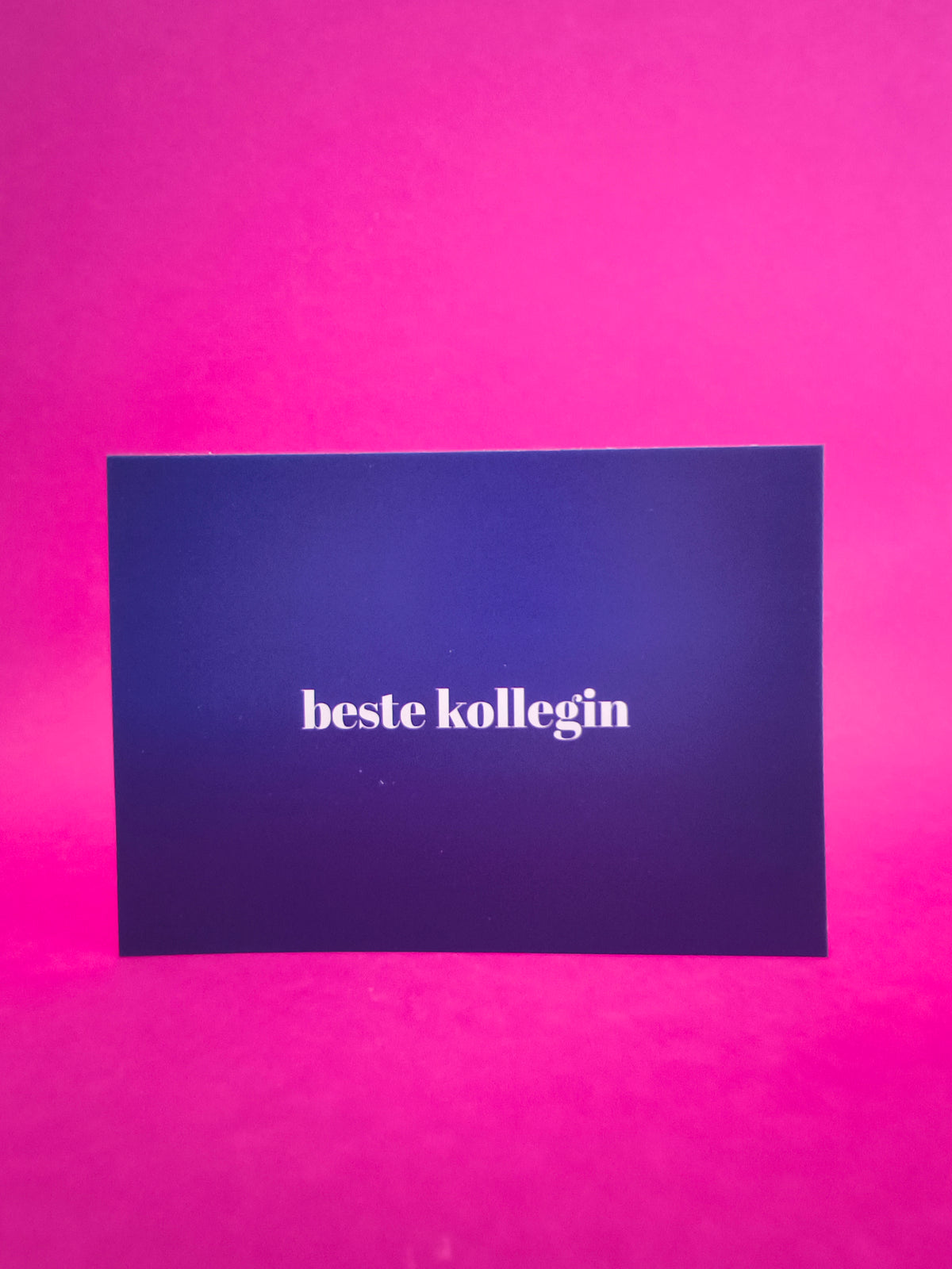 Beste Kollegin Postkarte | Geschenk für Kollegin | Abschied Kollegin | Dankeschön Karte | Kleine Aufmerksamkeit