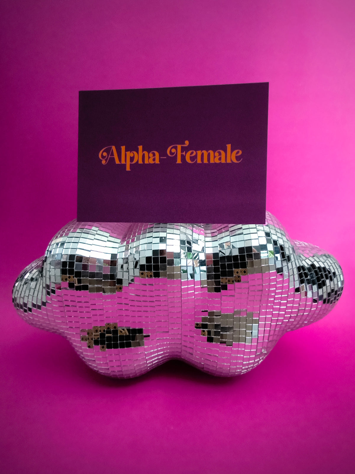 Alpha Female Postkarte | Girl Power Karte | Grußkarte für starke Frauen | Geschenk für Freundin | Bestie Card